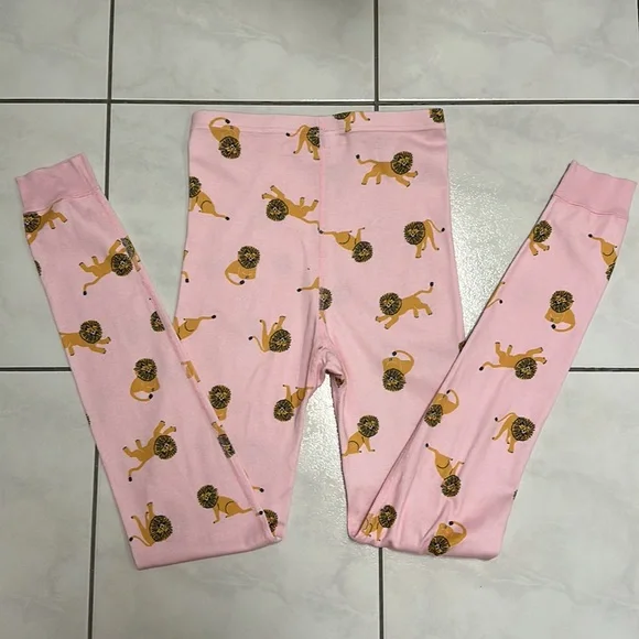 Hannah Andersson lion pajama bottoms girls 14 - Picture 3 of 4